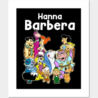 hanna barbera and the friends Posters and Art